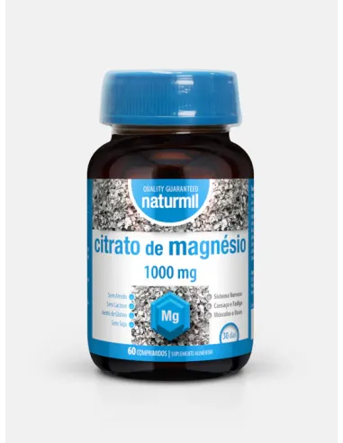 CITRATO DE MAGNESIO 60 COMP - NATURMIL