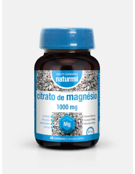 CITRATO DE MAGNESIO 60 COMP - NATURMIL