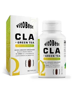 CLA + GREEN TEA 90 PERLAS - VITOBEST